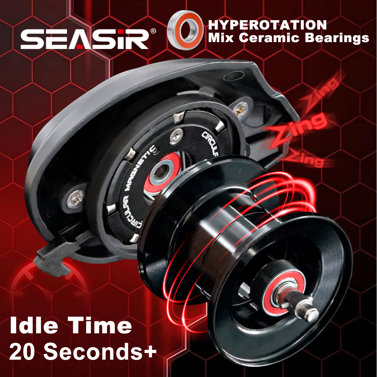 รอกเบทคาสติ้ง SEASIR CAST-X3 ร - Abu Garcia Reel Max บทวิจารณ์และราคา