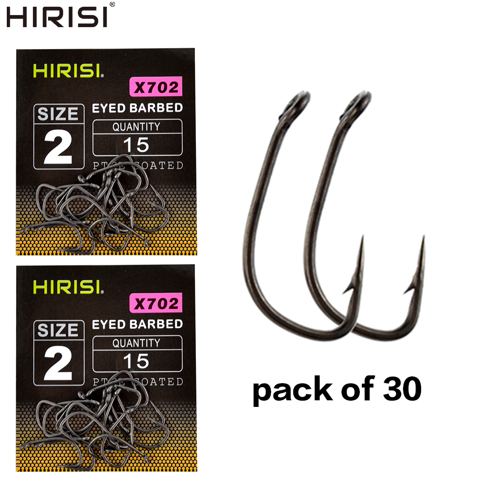 30 ชิ้น PTFE เคลือบเหล็กคาร์บอ - Fishing Hook Assortment บทวิจารณ์และราคา