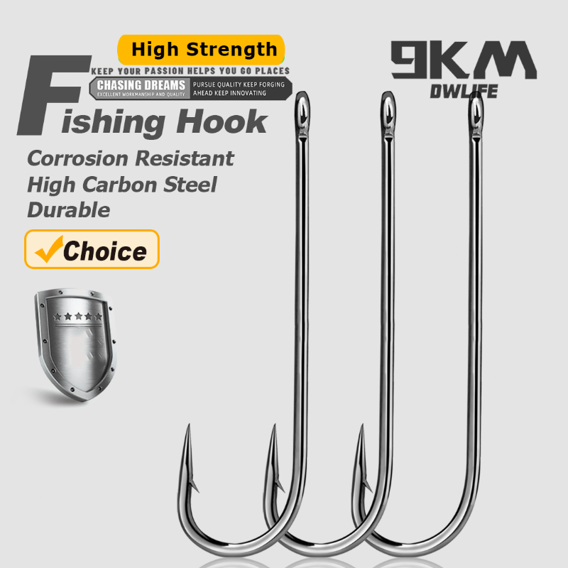 เบ็ดตกปลาแบบก้านยาว 9KM Aberde - Fishing Hook Barbless บทวิจารณ์และราคา