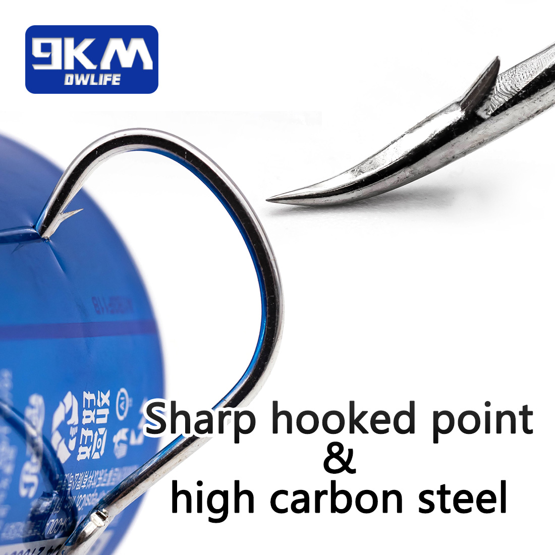 9KM ตะขอตกปลาน้ําเค็มเหยื่อสดต - Fishing Hook Barbless บทวิจารณ์และราคา