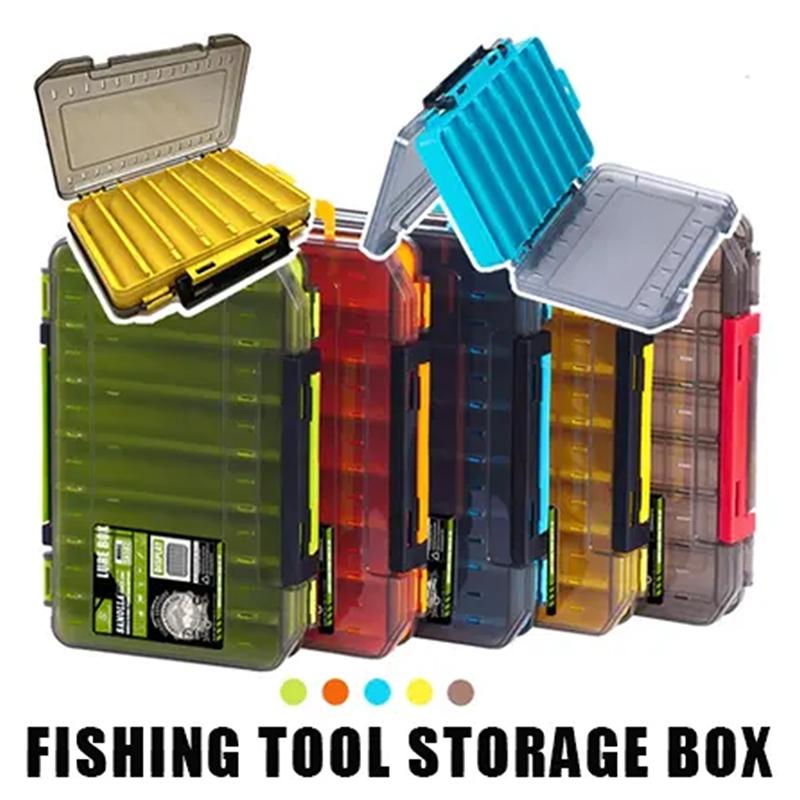 กล่องใส่อุปกรณ์ตกปลาแบบสองด้าน - Fishing Hook Box บทวิจารณ์และราคา