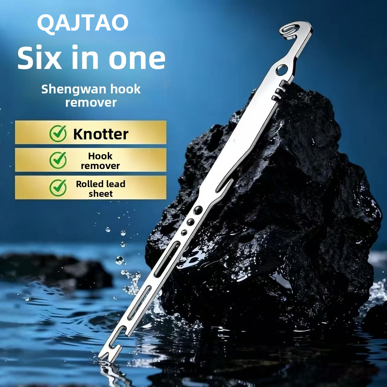 QAJTAO ชุด 4 ชิ้น อุปกรณ์ถอดเบ - Fishing Hook Sharpener บทวิจารณ์และราคา